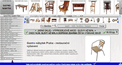 Desktop Screenshot of gastro-nabytek.cz